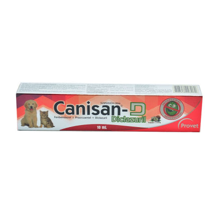 Canisan D Antihelmíntico para Perros y Gatos 10 ml