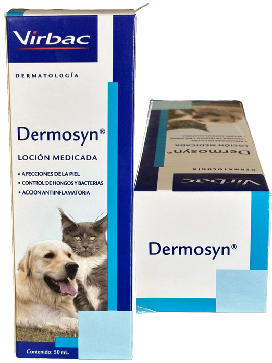 Dermosyn loción dérmica x50ml Perros y gatos