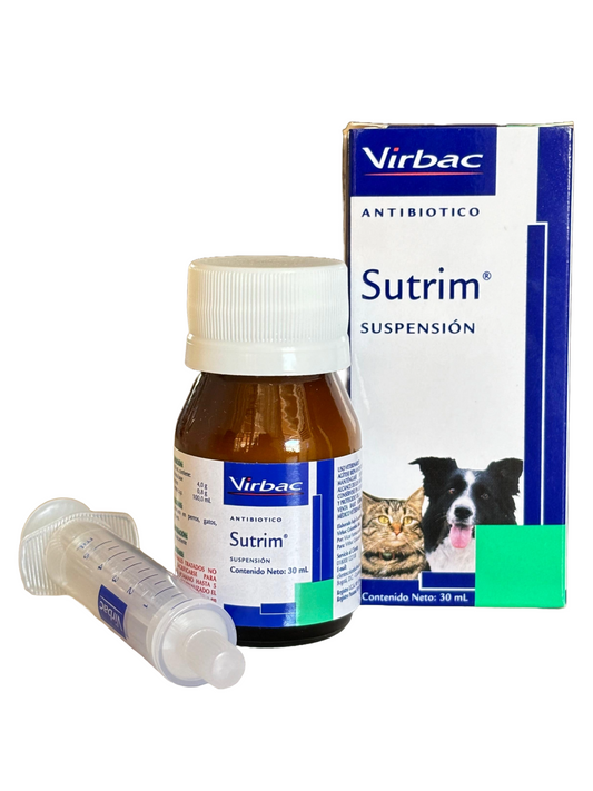 SUTRIM Antibacteriano de amplio espectro para caninos y felinos