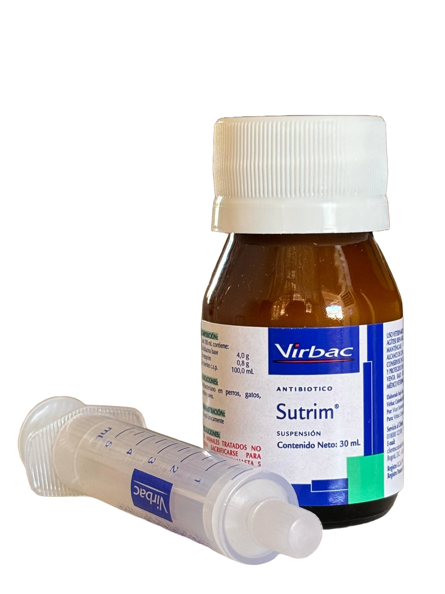 SUTRIM Antibacteriano de amplio espectro para caninos y felinos