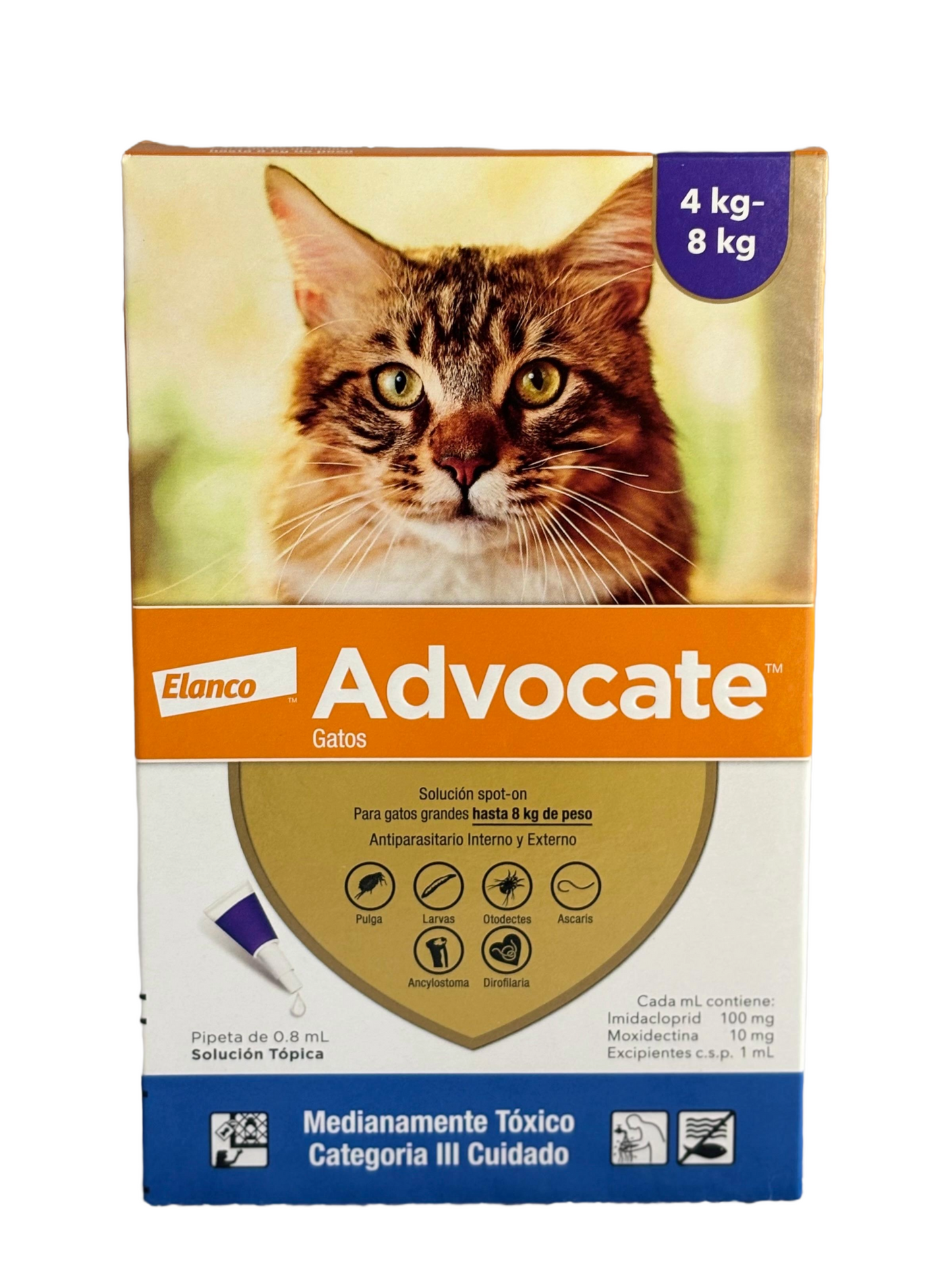 Advocate Gato x 3 Pipetas