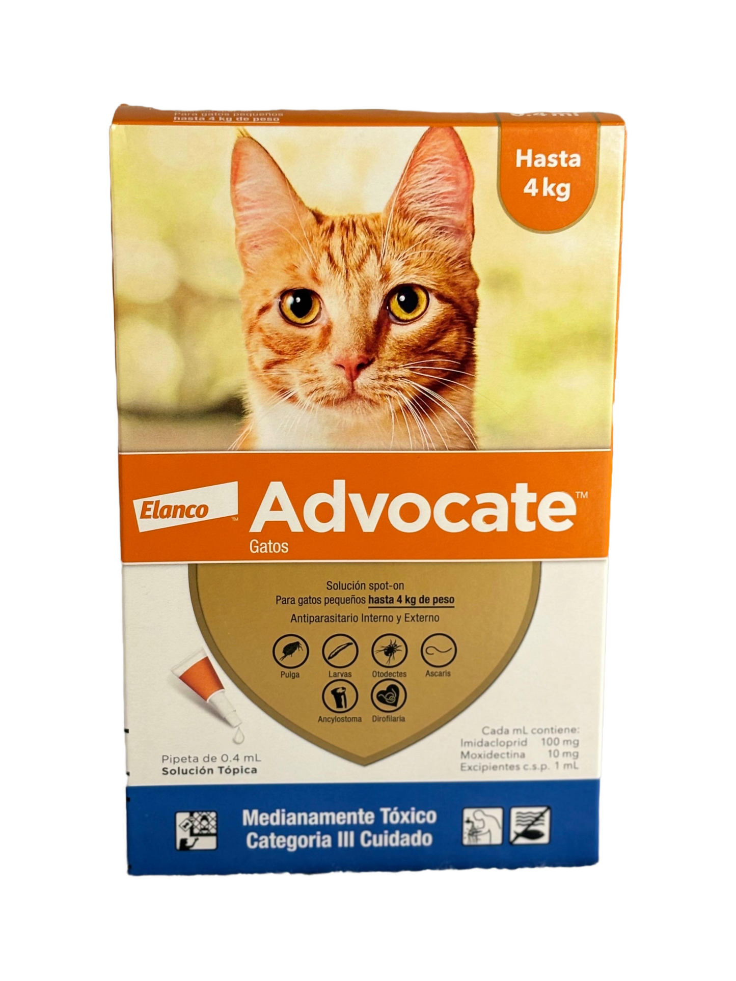 Advocate Gato x 3 Pipetas